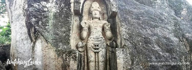 The Ancient Kushtarajagala Statue in Weligama